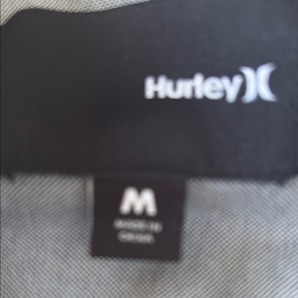 Hurley Gray and Green Casual Button Down Shirt - Picture 6 of 13